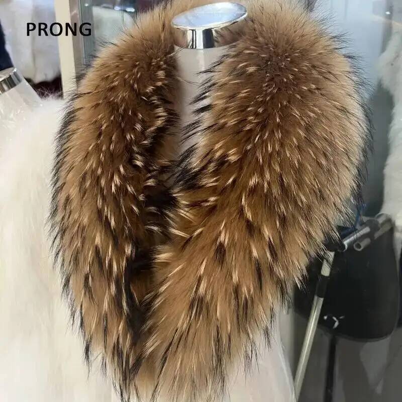 Winter Clothing For Sale - Воротник из натурального меха енота шарф