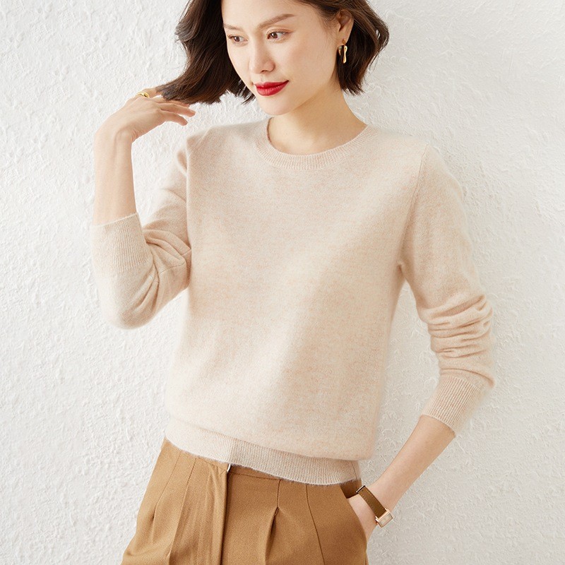 Winter Clothing Sale Women - Женский зимний свитер с круглым вырезом,