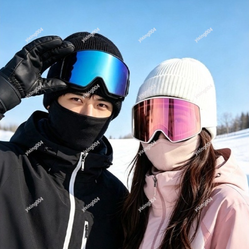 Snow Goggle Uv - Двухслойные противотуманные лыжные очки с защитой