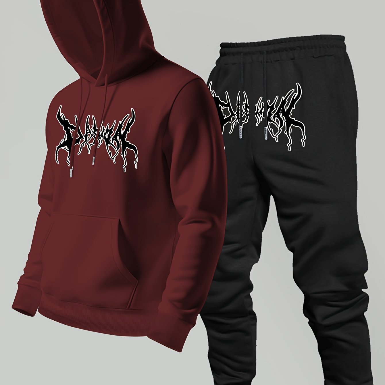 Winter Clothing Brand - Модный брендовый худи с принтом и