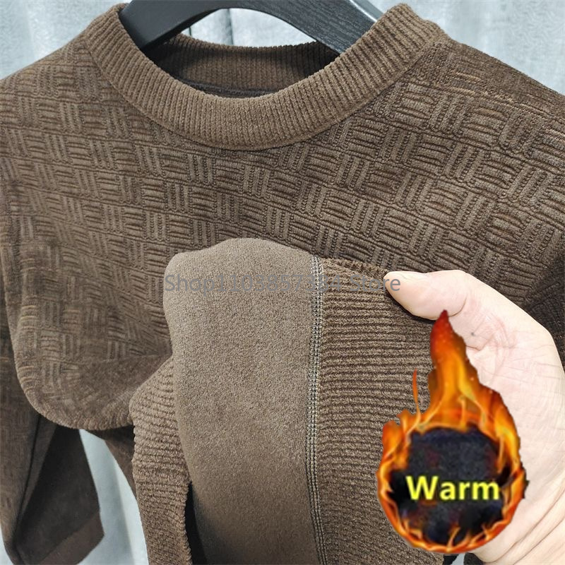 Winter Clothing Brand - Мужской вязаный свитер, новинка осень-зима, с