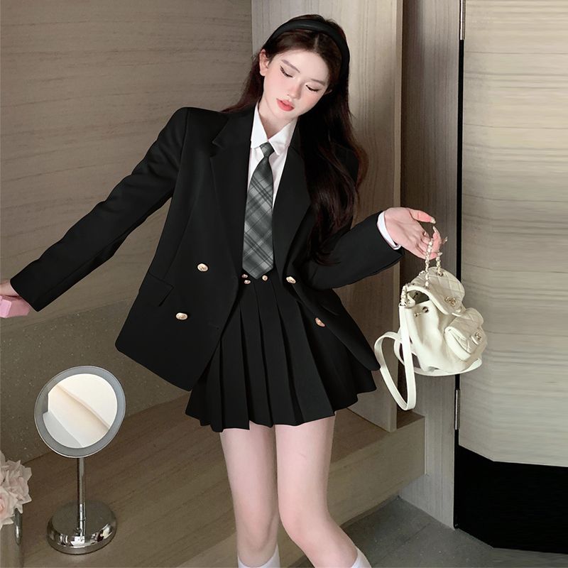 Костюм в студенческом стиле Pu – обзор и цена Winter Clothing For Sale