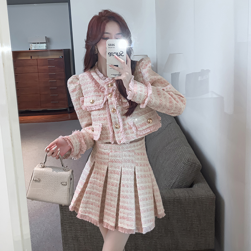 Женский элегантный костюм с ба – обзор и цена Winter Clothing Korean