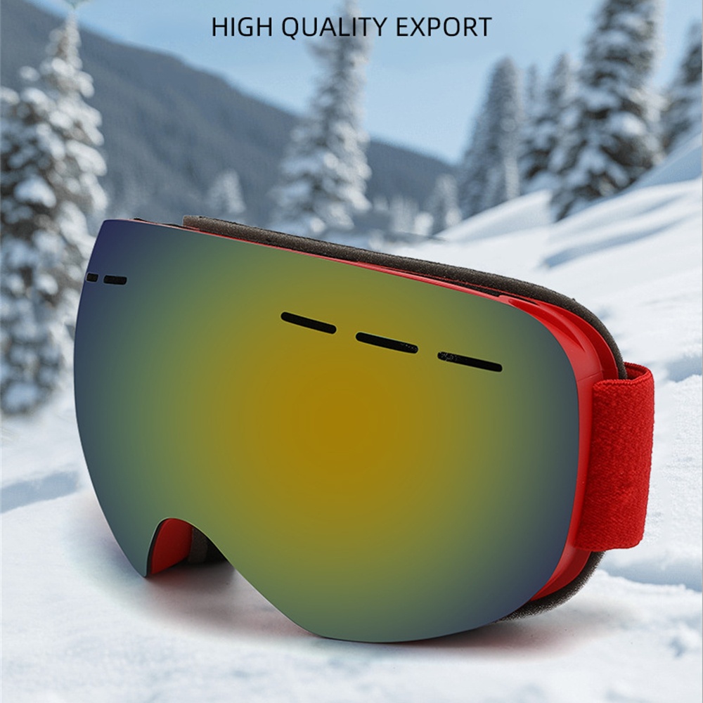 Лыжные очки с двойной оправой, – обзор и цена Snow Goggle Uv